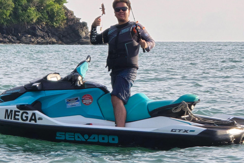 Langkawi: Excursão de pesca com jet ski e guia de turismo