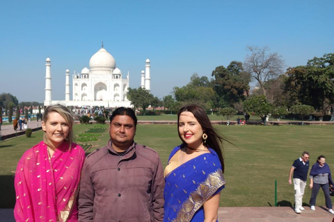 Agra: Agra Fort och Mehtab Bagh Tour