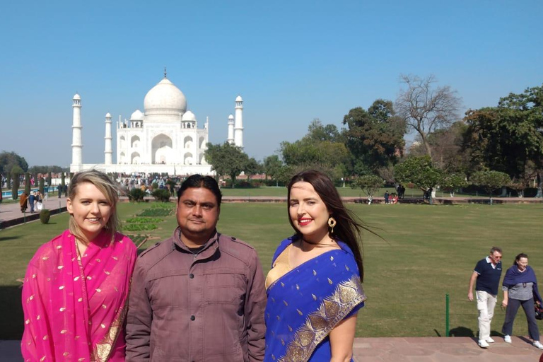 Agra: Agra Fort och Mehtab Bagh Tour