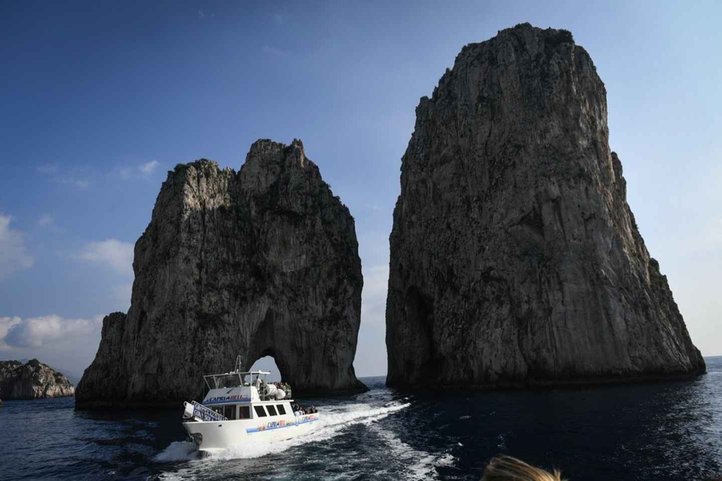 Från Neapel: Båttur med sightseeing av Neapelbukten & Capri