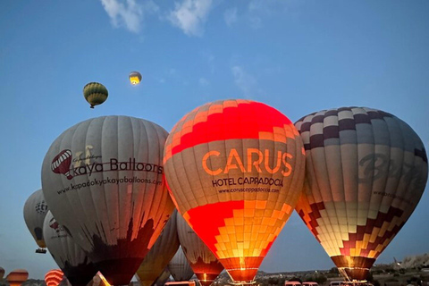 Vol en montgolfière en CappadoceVol en montgolfière en Cappadoce avec transfert