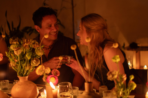 Oaxaca: Mezcal-Verkostung bei Kerzenschein mit wilden Agaven