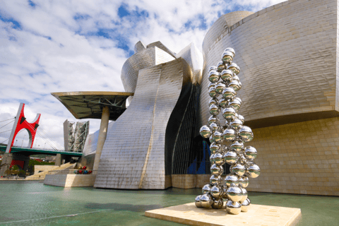 Tour privato del Guggenheim di Bilbao con guida ufficialeTour privato del Museo Guggenheim di Bilbao con guida ufficiale