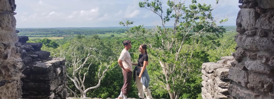 Dzibanche et le cénote bleu de Bacalar