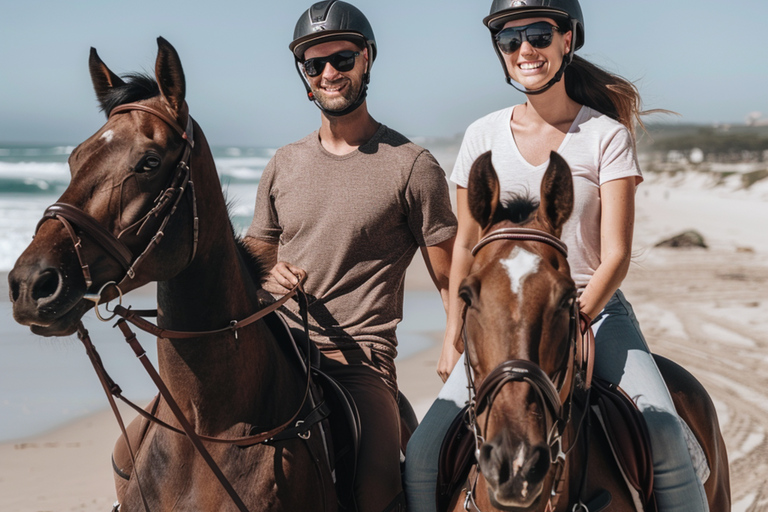 Le Cap : balade à cheval à Long Beach