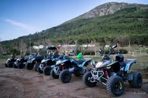 Au départ de Chefchaouen : Visite guidée en ATV-Quad à Akchour whaterfull