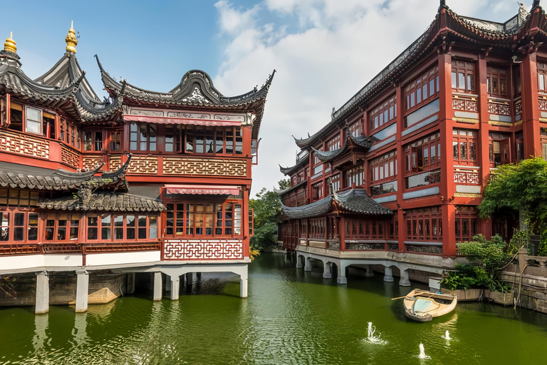 Shanghai: Jing'an Temple, Yu Garden, and Bazaar Private Tour Shanghai: Entrance Ticket of Yu Garden