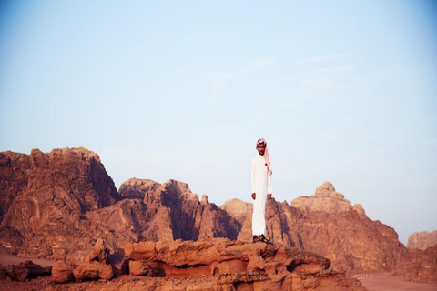 Wadi Rum: Famous place UNESCO Jeep Tour Camel Ride Option Full-Day Tour Hiking Jordan's Highest Mountain