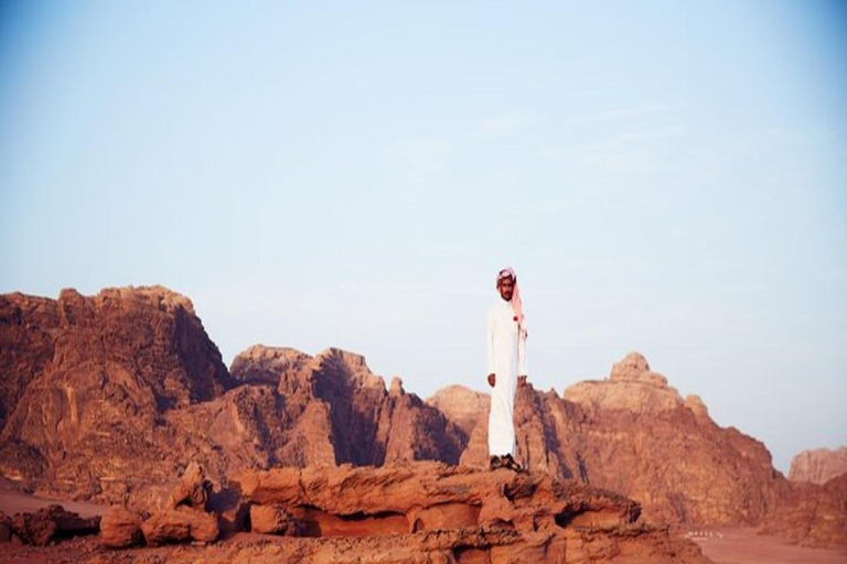 Wadi Rum: Famous place UNESCO Jeep Tour Camel Ride Option Full-Day Tour Hiking Jordan's Highest Mountain