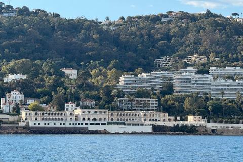 Golf-Juan: Sailing day tour with Snorkeling at the island