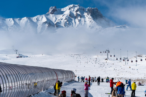 Cappadocia: Mount Erciyes Day Ski & Snowboard with Equipment Transfer Package