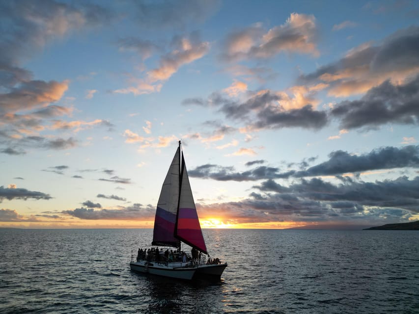 Maalaea Harbor: Sunset Sail on a Charming Hawaiian Catamaran | GetYourGuide