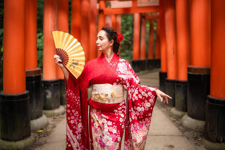 Kyoto : séance photo privée (Gion, Arashiyama, Fushimi Inari)