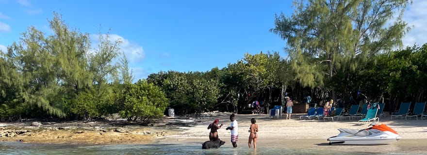 L'expérience Clear Boat aux Bahamas comprend les boissons et les collations