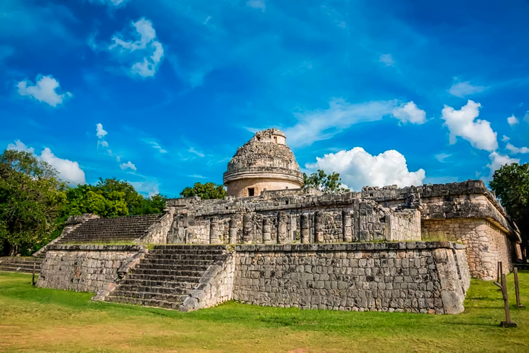 Cancún / Riviera Maya: Chichén Itzá, Valladolid i cenoteWycieczka z miejsc zbiórki w Cancun i Riviera Maya