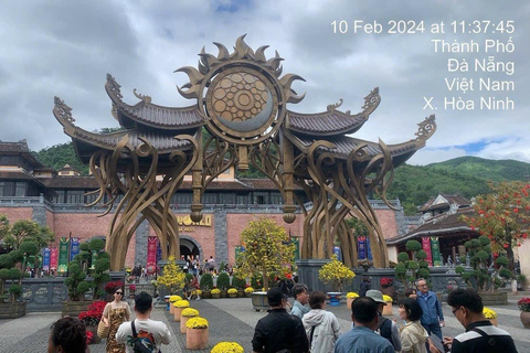 Hoi An: Private Car to Golden Bridge- Lady Buddha- Marble MT