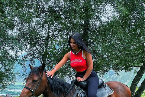 Kazbegi Horse Riding Tour to Arsha Waterfall