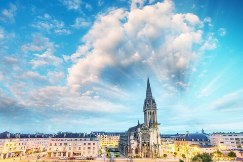 Caen : visite guidée privée à pied avec un guide localCaen : 6 heures de visite à pied privée sur mesure