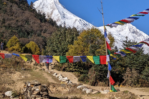 From Kathmandu: Manaslu Circuit Trek with Guide and Permits Manaslu Circuit Trek with Guide and Permits