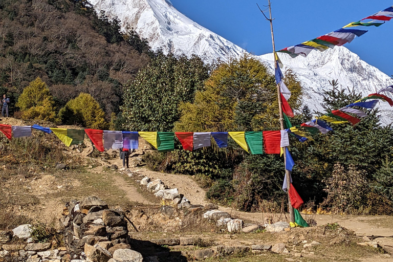 From Kathmandu: Manaslu Circuit Trek with Guide and Permits Manaslu Circuit Trek with Guide and Permits