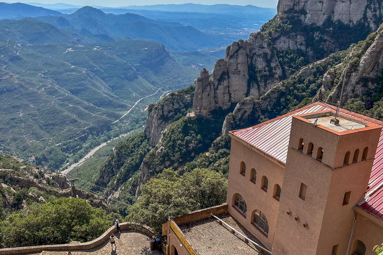Barcelona: Montserrat, Black Madonna, Rack Railway & Liquors Transfer to Montserrat Monastery & Ticket to the Basilica