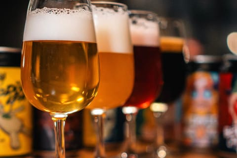 Budapest Brewery's Beer Tasting of 7 Different Craft Beers