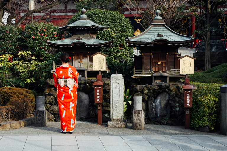 Tóquio: Visita ao Templo Sensoji com aluguer de quimono