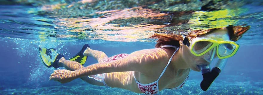 Calvi/Lumio : Sortie Snorkeling en bateau avec palmes masque tuba