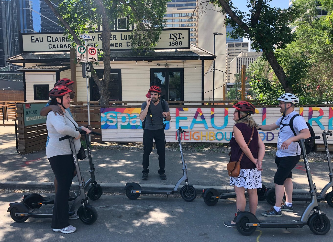 Calgary: E-scooter-tur til byens højdepunkter