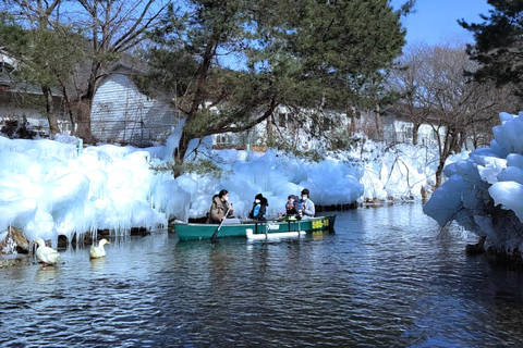 Gyeongju Winter Trip: Ice River+Bulguksa+Woljeong From Busan Shared Tour from Busan Subway Station Exit 2