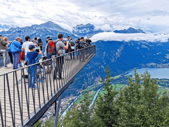 Interlaken: Private Tagestour zum Harder Kulm und nach Grindelwald