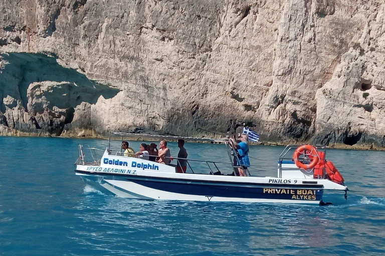 Zakynthos:Alykes-Alykanas- Navagio Beach private group tour