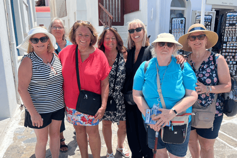 Upptäck Mykonos till fots med matupplevelseUpptäck Mykonos mat till fots