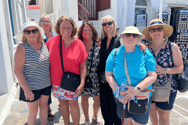 Upptäck Mykonos till fots med matupplevelseUpptäck Mykonos mat till fots