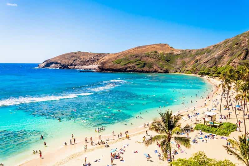Oahu: toegangsbewijs voor Hanauma Bay + verhuur van uitrusting