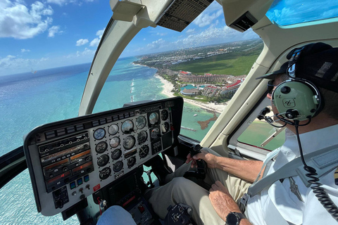 Playa del Carmen: Passeio de helicópteroPasseio de helicóptero em Playa del Carmen