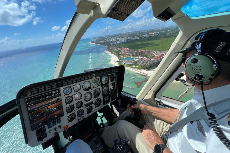 Playa del Carmen: Passeio de helicópteroPasseio de helicóptero em Playa del Carmen