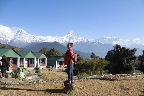 Pokhara: 3-dniowy krótki i łatwy trekking do Astam Village Australian Camp