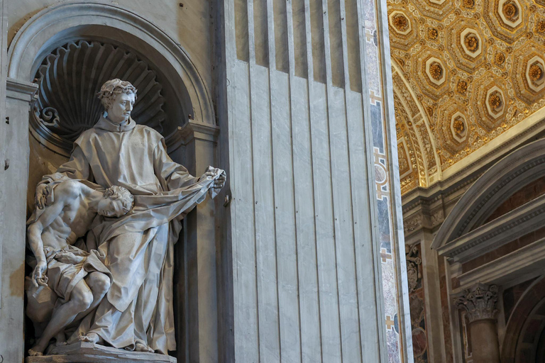 Rome: St. Peter’s Basilica & Underground Tombs Tour Group Tour in French