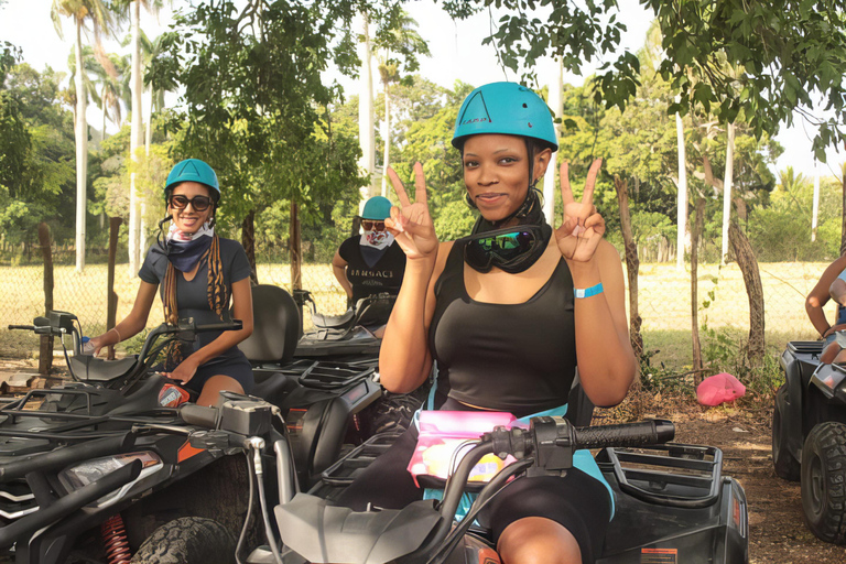 Puerto Plata ATV N Zip Adventure | Escursione a terra e hotelPick up dell&#039;hotel di Puerto Plata (lun-sab) | ATV SINGOLO