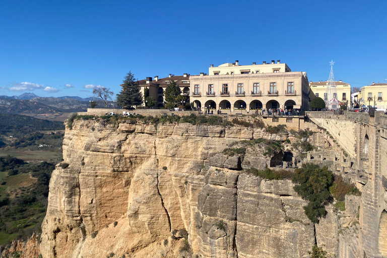 from Mijas, Malaga: Private tour Ronda incl. transfer, bullfighting arena and tapas