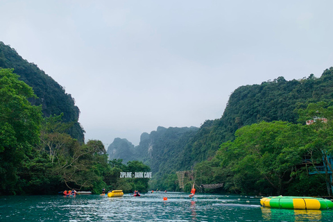 Phong Nha: Cave Exploration and Zipline Dark Cave Tour