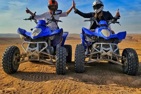 Marrakech: Agafay Desert Quad & Camel Rides with Dinner Show