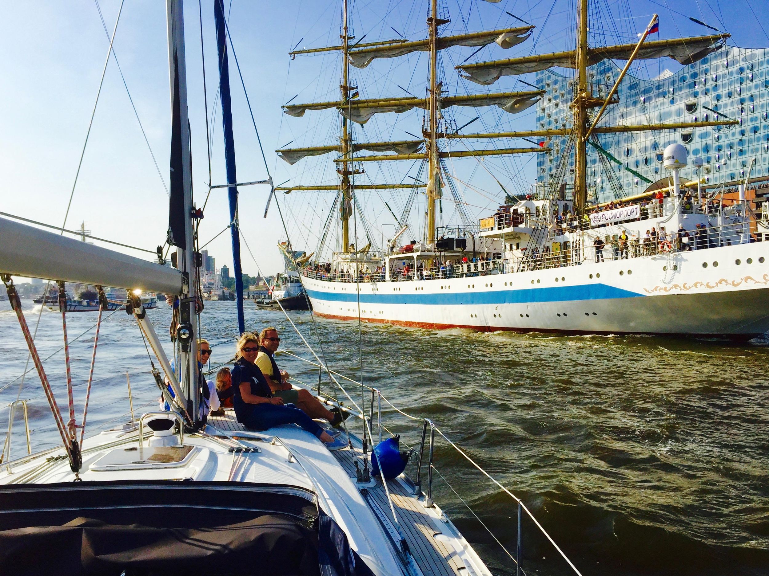 "Hafengeburtstag Hamburg" 2024. Cruise&Sail ab/bis Wedel