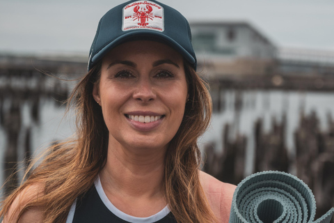 Portland: Casco Bay Boat Tour with Island Yoga & Mimosas