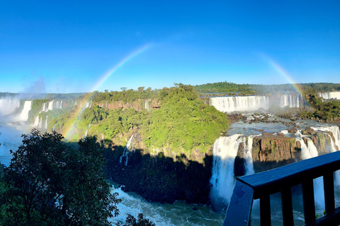 Visite privée des chutes d&#039;Iguaçu côté brésilien et argentin