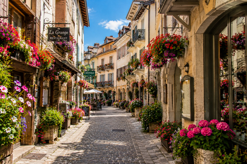 From Annecy: Lausanne and Montreux Private Day Trip