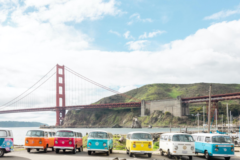 Tour per piccoli gruppi nella regione del vino su un autobus VW d&#039;epocaTour della regione vinicola per piccoli gruppi sull&#039;autobus VW vintage