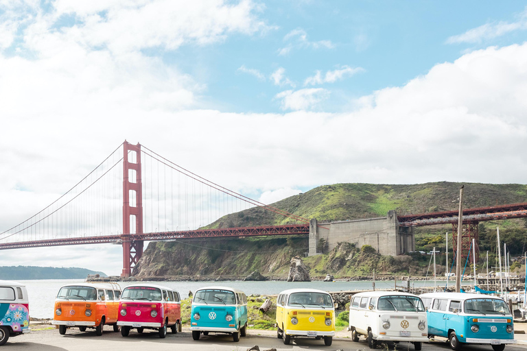 Tour per piccoli gruppi nella regione del vino su un autobus VW d&#039;epocaTour della regione vinicola per piccoli gruppi sull&#039;autobus VW vintage