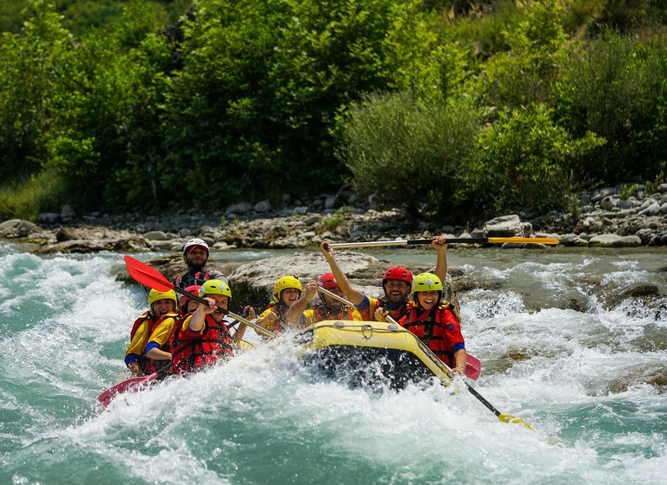 Kutaisi: Rafting på Rioni-floden med transport